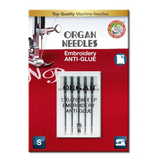 ORGAN® Needles ANTI-GLUE size 75/11